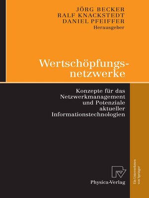 cover image of Wertschöpfungsnetzwerke
